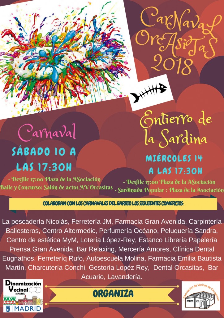 CARNAVAL ORCASITAS 2018