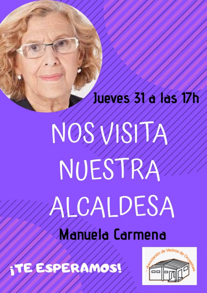 Manuela Carmena en Orcasitas